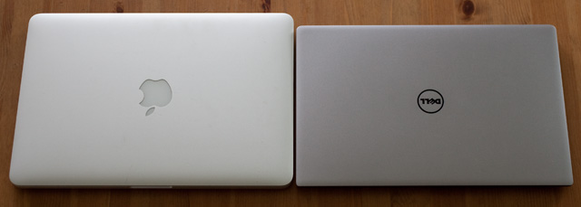 MacBook Pro vs. Dell XPS 13 closed